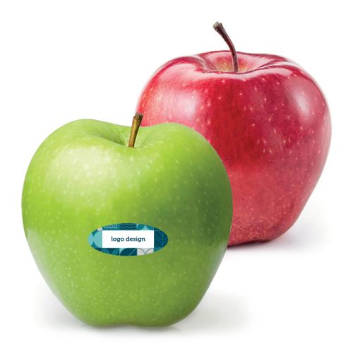 Appels met sticker - Afbeelding 1