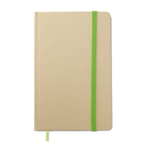 Gerecycled notitieboekje met elastiek - Afbeelding 3
