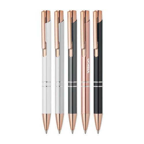 Aluminium roségouden pen - Afbeelding 1