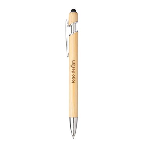 Bamboe pen met stylus - Afbeelding 1