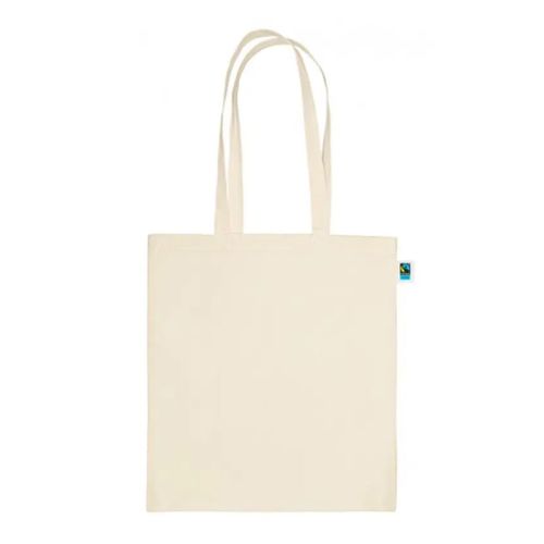 Fairtrade tas | 150 gr./m2 | Ecru - Afbeelding 2