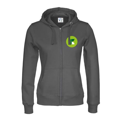 Hoodie vest dames - Afbeelding 1